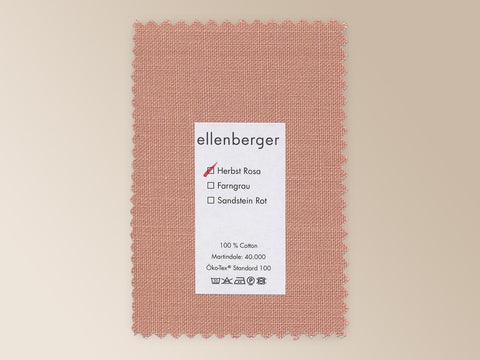 stoffmuster möbelbezugsstoff von ellenberger aus baumwolle in der farbe herbstrosa