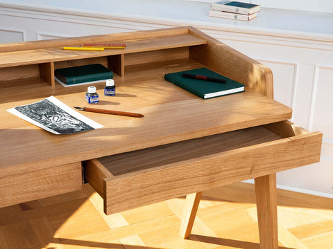 schreibtisch mit hängematte NORDIC SPACE Schreibtisch von ellenberger